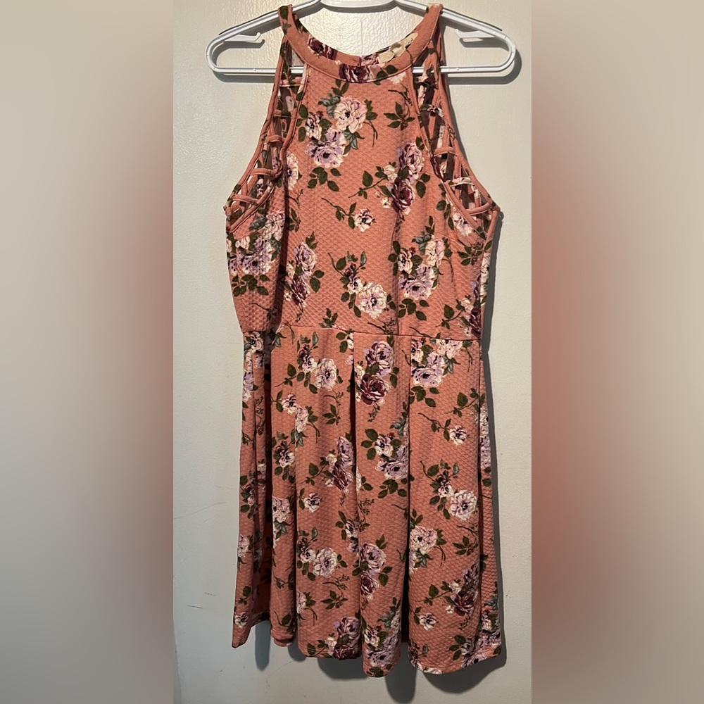 Rewind pink dress XL NWT